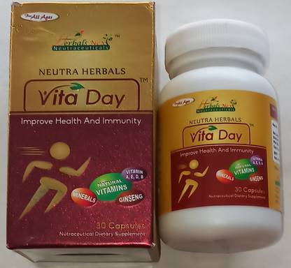 Herbals next Vita Day Capsule pack of 2(each of 30 capsule)