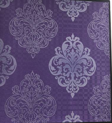 Fancy Minimal Art Purple Wallpaper