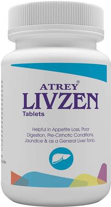 Atrey Livzen 100 Tablets – General Liver Tonic | Regular Digestion