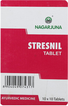 Nagarjuna Stresnil 100 Tab Strip of 100 Tablet