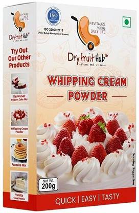 Dry Fruit Hub Whipping Cream Powder 400gms, Whipped Cream Fir Cake Decoration, Whipping Cream Powder Topping