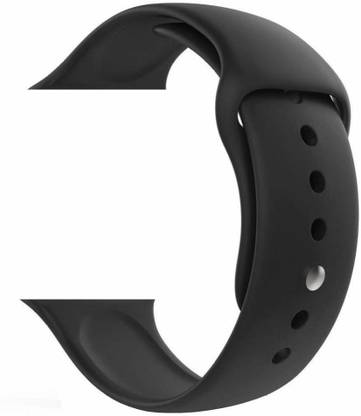 Viraan Soft Silicone plain Wristband Compatible with Apple IWatch Series 6/5/4/3/2/1 (42MMM-44MM) Smart Watch Strap
