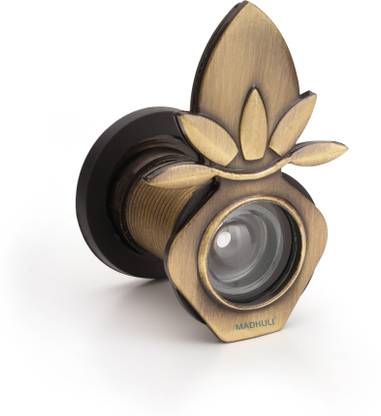 MADHULI White Metal Wide Angle Door Viewer