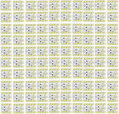 3REE 9W MCPCB PACK OF 100 LED RAW MATERIAL Electronic Components Electronic Hobby Kit