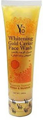 YC WHITENING GOLD CAVIAR FACE WASH (REJUVENATE TREATMENT) WHITEN & MOISTURE Face Wash