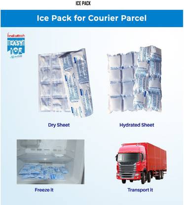 Easy Ice Chiller pack for Ice Box 10" x 14" Hot & Cold