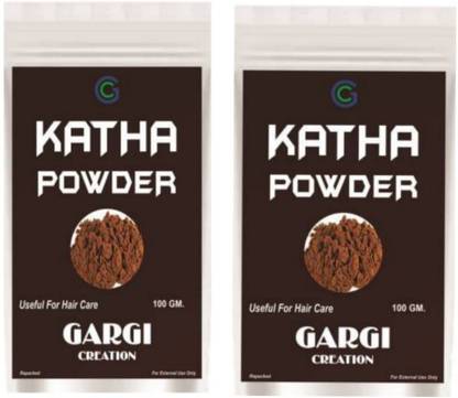 gargi creation combo of pure katha powder pack of 200 grams.