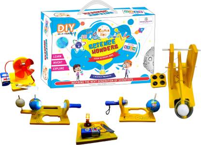 Smartcircuits Science Activities Kit | DIY STEM KIT for Age 10 - 12 Years | Science Kit for Class 4th - 5th | Experiments Kit | STEM Toy | 5 Activities including manual