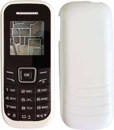 TUCCI keypad Samsung Replacement Housing Body Samsung Guru E1200 (single sim) Full Panel (White) Guru 1200 Front & Back Panel