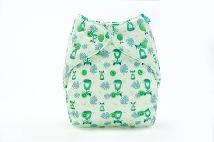 bumberry Adjustable Reusable Cloth Diaper Cover Without Inserts For Babies (Fuzzy fox 3-36 Months)