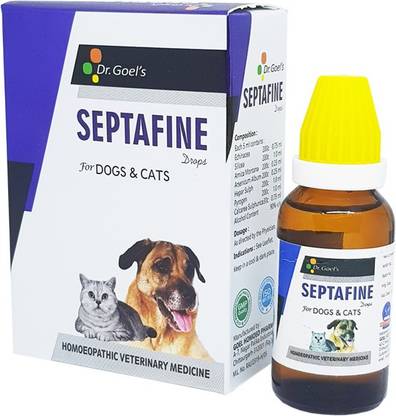 Homeonest SEPTAFINE DROPS for PETS 30ML/ Treating conditions of sepsis anywhere in the body with exceptional improvement in metritis and pyometra conditions Pet First Aid Kit