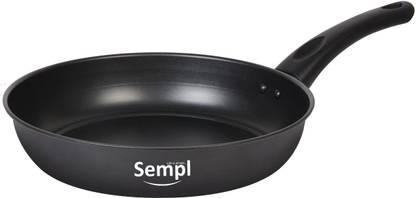 Sempl Sempl Carbon Steel Fry Pan Induction Bottom Non-Stick 22cm Diameter /1.6 ltr Capacity Fry Pan 22 cm diameter 1 L capacity