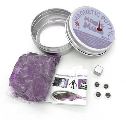 Magic Mud Silver Color Silver Putty Toy