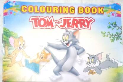 Colouring Book Tom And Jerry In A Pack Of 17