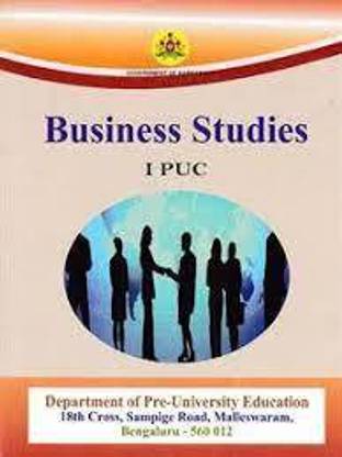 1st PUC Bussiness Studies Textbook