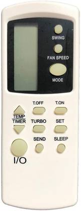 J.K. WEBSHOP Large Screen Display IO AC Remote Control Works for Voltas Original AC VOLTAS Remote Controller