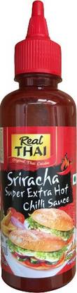 Real Thai Sriracha Super Extra Hot Chilli Sauce Sauces & Ketchup