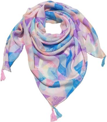 scarfera Geometric Print Polycotton Men & Women Scarf