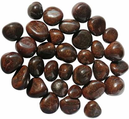 Multiagate Garnet Tumbled Stone Regular Round Crystal Stone
