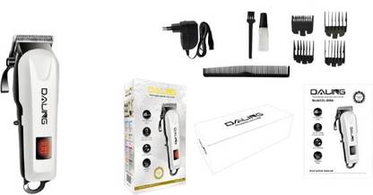 DALING DL-809A RECHARGEABLE HAIR TRIMMER & CLIPPER WITH AC/DC FUNCTION Trimmer 145 min  Runtime 4 Length Settings