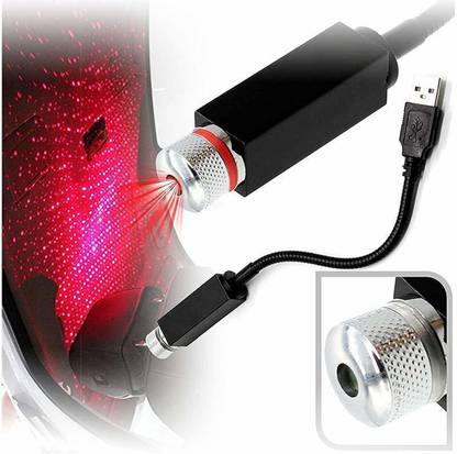 WRADER UPGRADED VERSION 2.0 Star USB Projection Light Suitable for Home Décor Bedroom and Cars Led Light