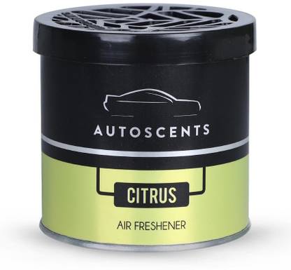AUTOSCENTS Citrus Gel Air Freshener Diffuser Citrus Luxury Organic Car Air Freshener Perfume Gel