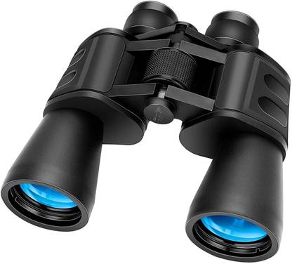 SHREEJIIH 20x50 Full Size Binoculars for Adults - Powerful HD Binoculars for Bird Watching,Hunting, Wildlife and Concert,Waterproof Fogproof-BAK4 Prism FMC Lens-with Case and Strap (20X50) Binoculars