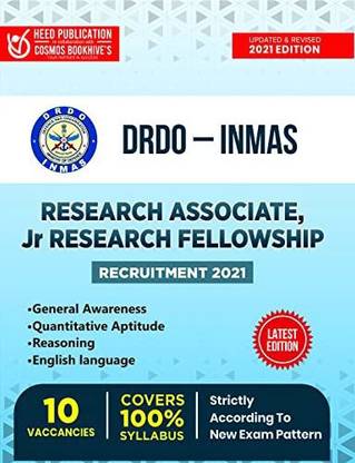 DRDO - INMAS - Research Associate, Junior Research Fellowship
