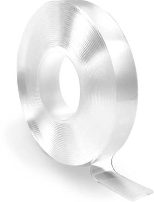 Verozi Double Sided Adhesive silicon Tape Medium Cello tape (Manual) 300 cm Double-sided Tape