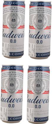 Budweiser Non Alcoholic Beer330ml (Pack of 4) Energy Drink