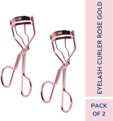 GUBB Eyelash Curler For Women, Rose Gold - Pack of 2