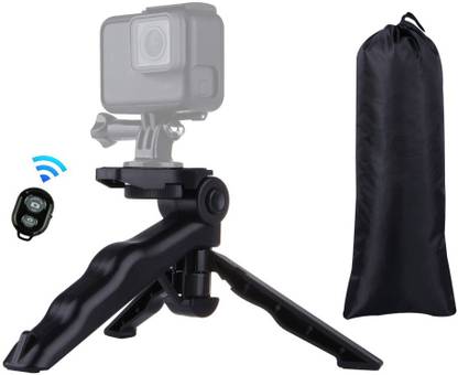 BUFONA BUF 360 Degree Rotation Camera Stand with Remote and Bag Recording/Live Streaming Flexible Phone Holder,Ball Head, Sturdy Professional Stand , Horizontal ,Cell Phone Holder Mobile Holder Design for Streaming, Video Blogs, Online Classes, Presentation, Creating Product Demos, Video Blogging ,Gimbal, Handheld Pistol Grip Stabilizer,Action Camera Fold-able Tripod Stand for Mobile Phones and Dslr and Digital Cameras with Universal Mobile Phone Holder Horizontal & Vertical Rotation | for Vlogging, Video Shooting Compatible with All Mobile Phones Tripod Camera Stand Grip Stand Action Camera Stand Mobile Stand Tripod Stand with Remote GPro Stand ,Phone Stand party Shooting Stand Single Gimbal for Mobile, Camera