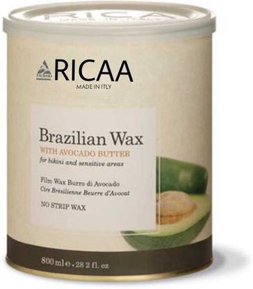 Tsubaki RIC.AA Brazilian Wax With Avocado Butter for face and bikini line. Wax Wax