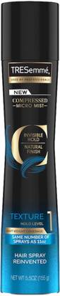 TRESemme Compressed Micro Mist Hair Setting Spray | Natural Finish Level 4 155gm Hair Spray