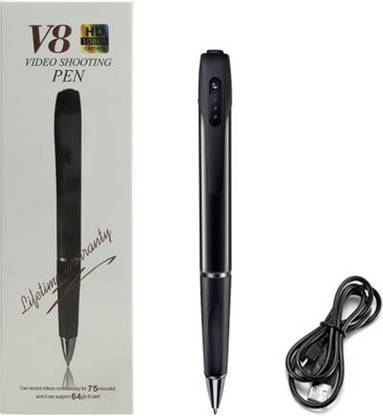 PAROXYSM 1080P Mini Hidden Camera Pen with Video & Photo Recorder Security Camera