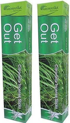 AROMATIKA Get out mosquito repellent sticks Citronella
