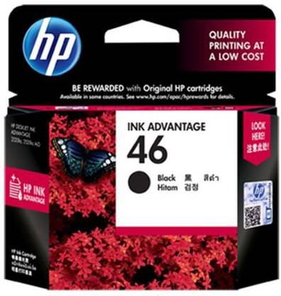 HP 46 Black Ink Cartridge