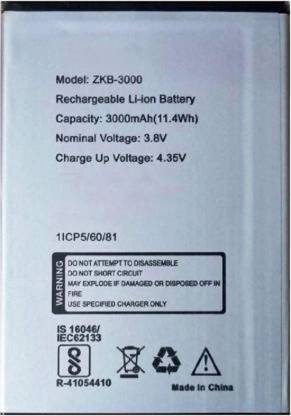 Moby Fuse Mobile Battery For  Ziox Ziox ZKB-3000