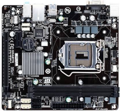 gigabyhte Gigabyte GA_H81M-S 4th Gen Processor Support LGA 1150Socket Micro-ATX Intel H81 Express Chipset DDR3 Motherboard for Desktop
