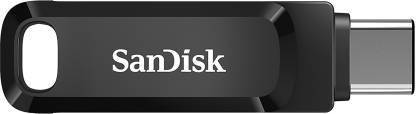 SanDisk SDDDC3 64 GB 64 GB OTG Drive Compatible with Mobile, Desktop Computer, Laptop USB 3.1 Plastic Case