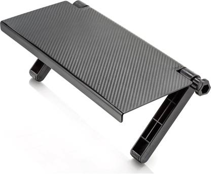 Protos India.Net Screen Top Shelf For TV Shelf Mount Adjustable Screen Storage Desk (Black) Plastic Wall Shelf