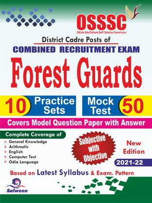 OSSSC Forest Guards Exam Book , Subjective With Objective