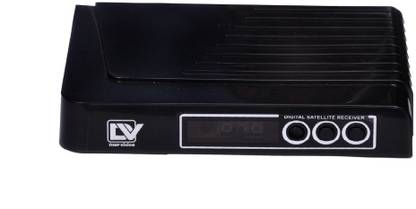 DEEPVISION DV(-DD Free Dish Digital satellite Receiver MPEG-2 Black Media Streaming Device
