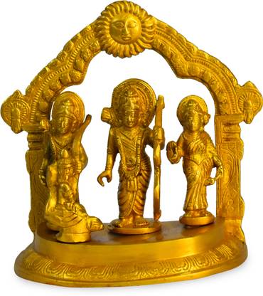 Soorajprem Lord Ram darvar Decorative Showpiece  -  21 cm