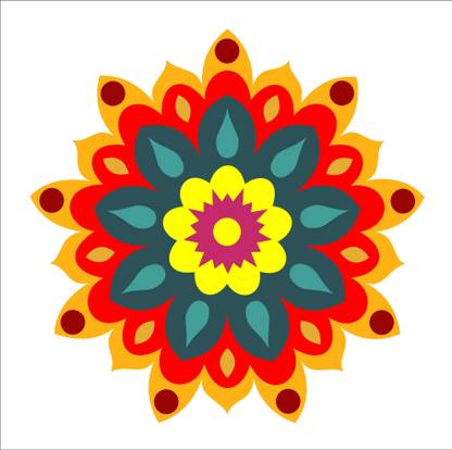 Self Adhesive 38 cm Wall Sticker
