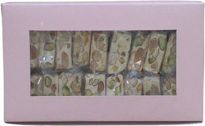 SWEET DELIGHT Nougat Almond & Pistachio Gaz Sweets 250 GM Box