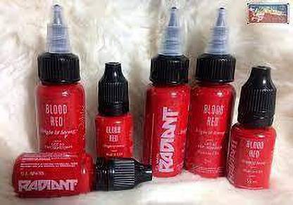 tattoo RADIANT BLOOD RED 1 OZ Tattoo Ink
