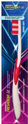 AMWIN FRESHDENT FRESHDENT 32 TOOTHPASTE PACK OF 4 Extra Soft Toothbrush
