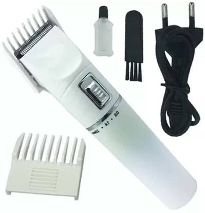 Geemy White Gemei GM-6032 Professional Rechargeable Electric Trimmer for men and Women Trimmer 45 min Runtime 1 Length Settings