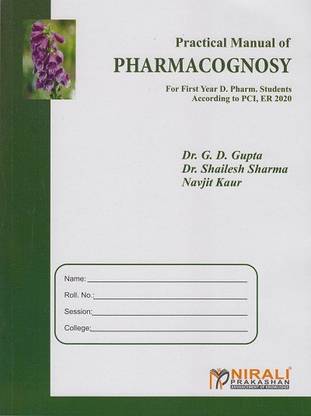 PRACTICAL MANUAL OF PHARMACOGNOSY